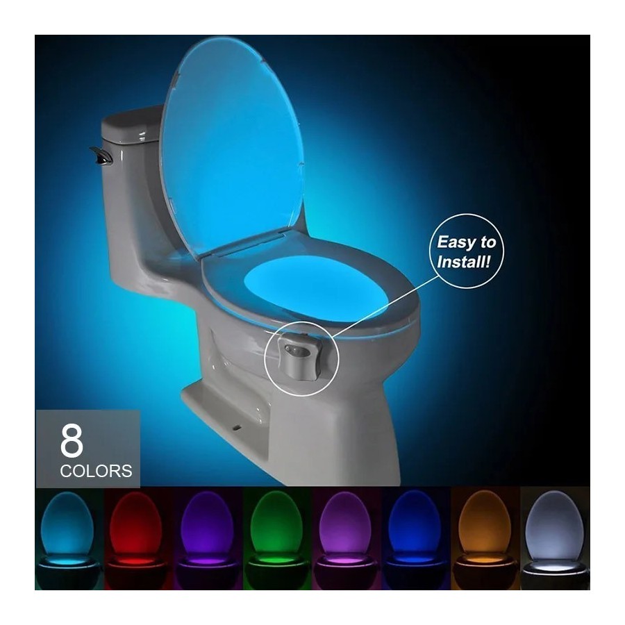 Lámpara de luz nocturna LED con Sensor de movimiento, luz de fondo de 