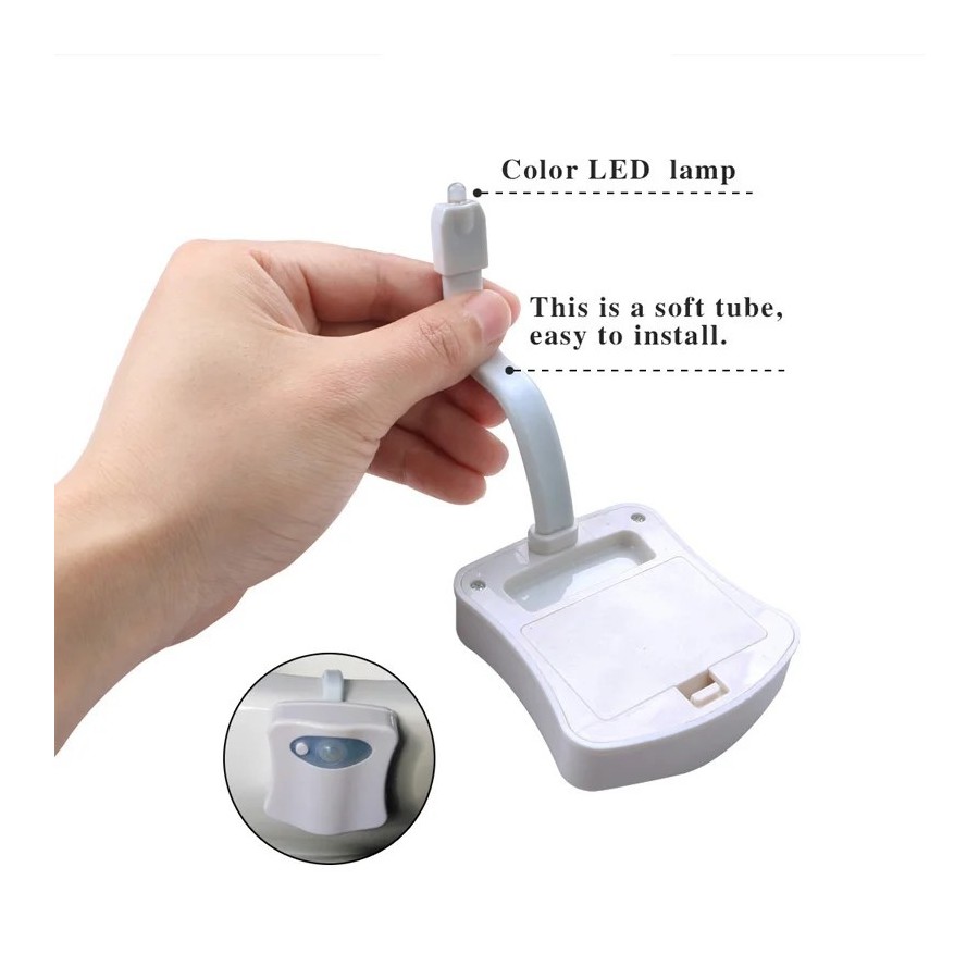 Lámpara de luz nocturna LED con Sensor de movimiento, luz de fondo de 