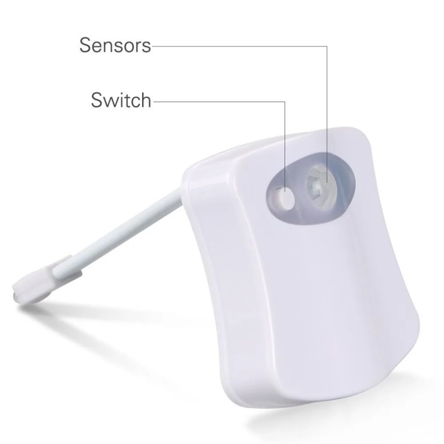 Lámpara de luz nocturna LED con Sensor de movimiento, luz de fondo de 