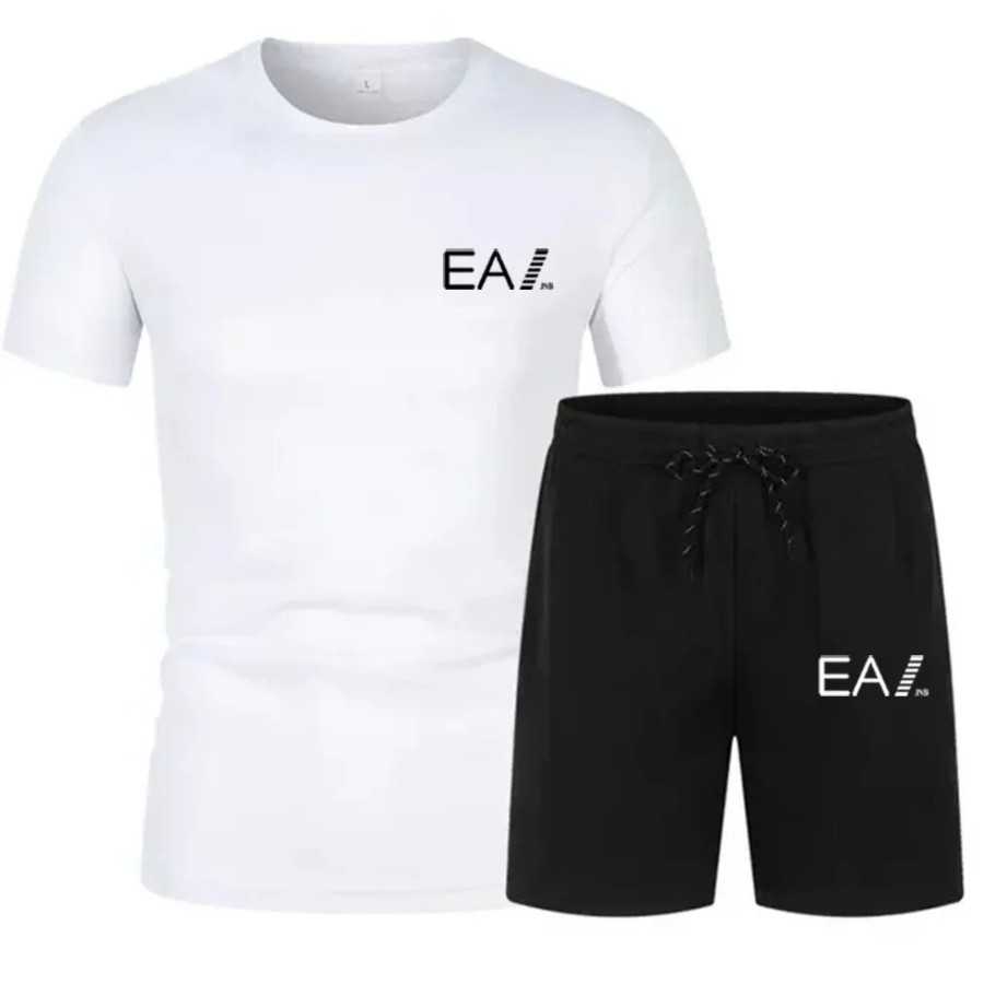 Traje deportivo de negocios para hombre, pantalones cortos informales Traje deportivo de negocios para hombre, pantalones cortos informales