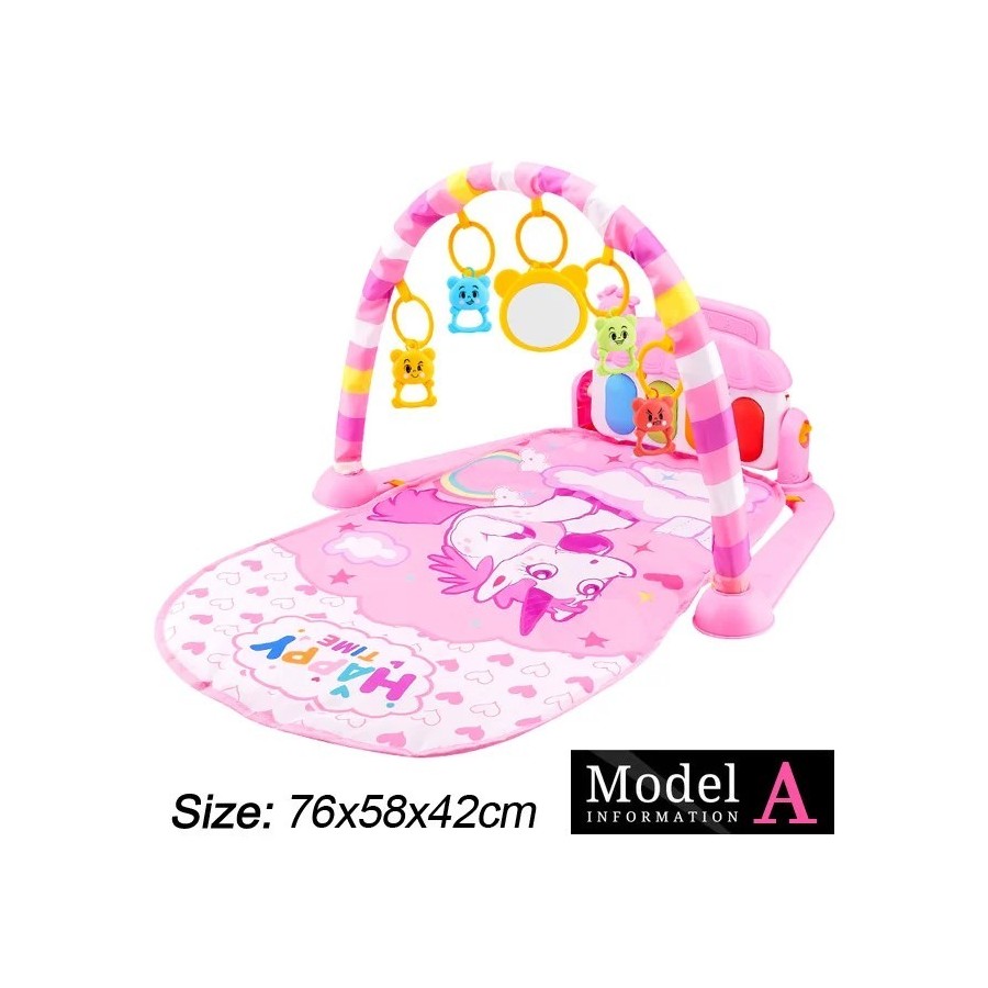 Soporte de Fitness para bebé, juego de música, juguetes de actividades