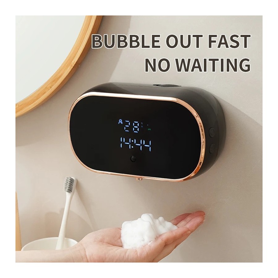 Dispensadores automáticos de jabón de espuma para baño, lavadora de ma