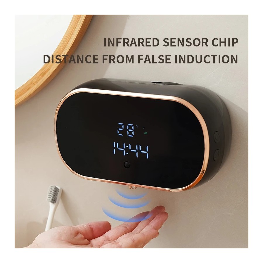 Dispensadores automáticos de jabón de espuma para baño, lavadora de ma