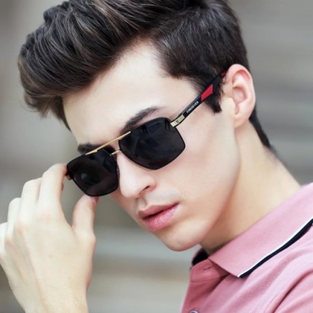 KINGSEVEN-gafas de sol polarizadas fotocromáticas para hombre y mujer, lentes cuadradas, UV400, envío desde España