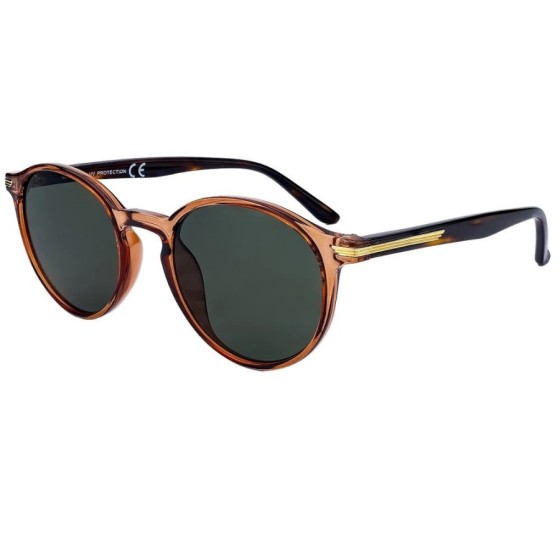 Gafas de sol Redondas Para Hombre y Mujer Unisex Adulto Clásico Con Es