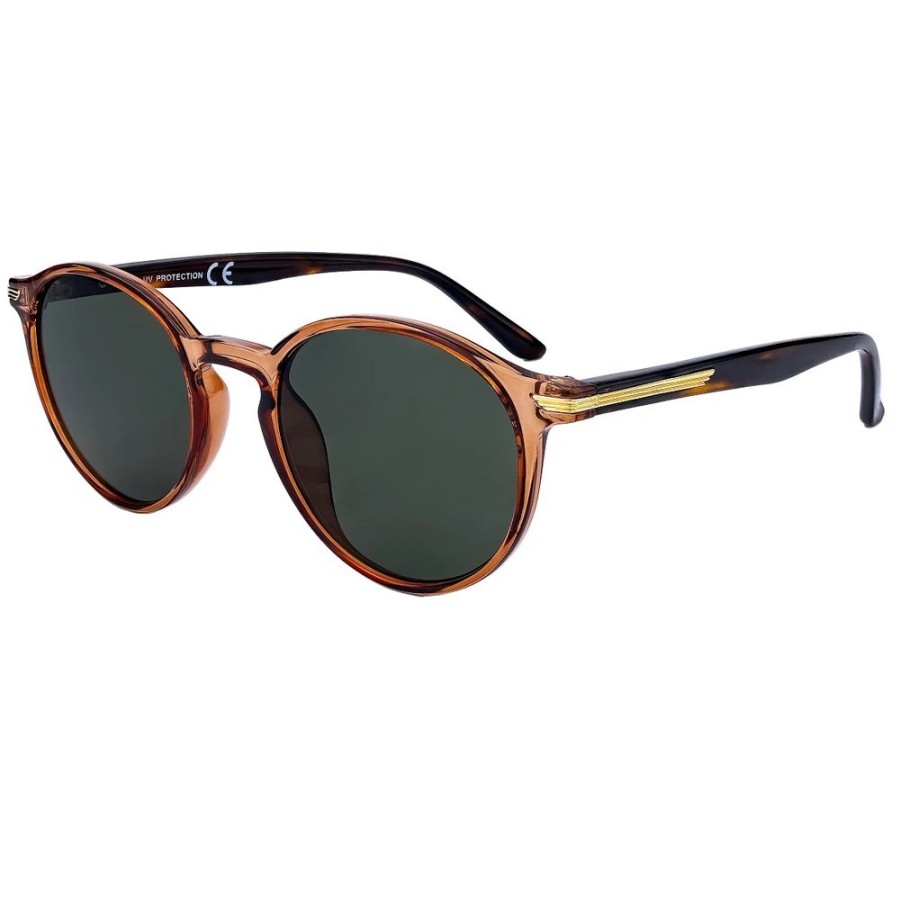 Gafas de sol Redondas Para Hombre y Mujer Unisex Adulto Clásico Con Es