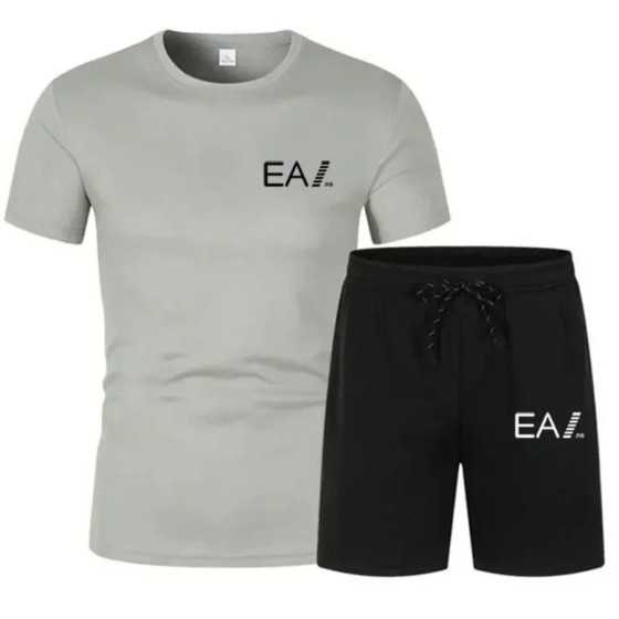 Traje deportivo de negocios para hombre, pantalones cortos informales Traje deportivo de negocios para hombre, pantalones cortos informales