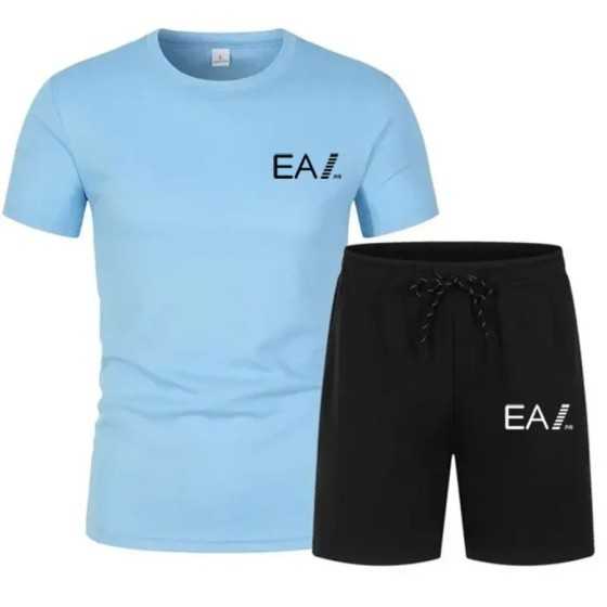 Traje deportivo de negocios para hombre, pantalones cortos informales Traje deportivo de negocios para hombre, pantalones cortos informales