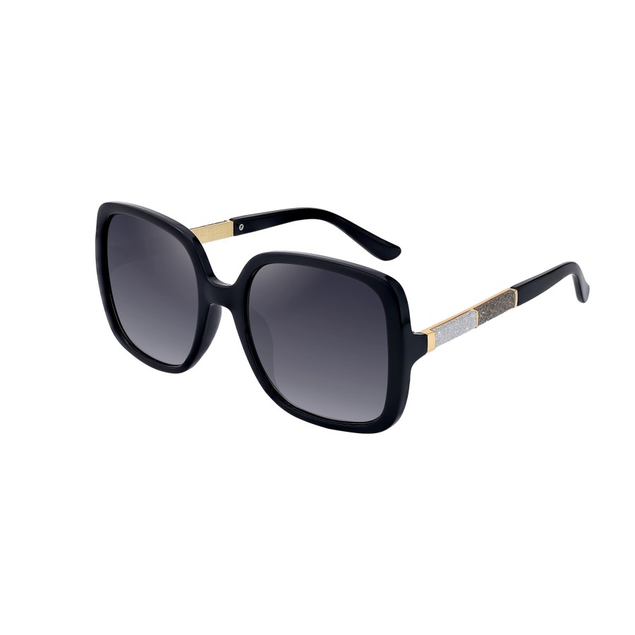Gafas de sol Para Mujer Adulto Cuadradas Gran Tamaño Fashion Con Estuc
