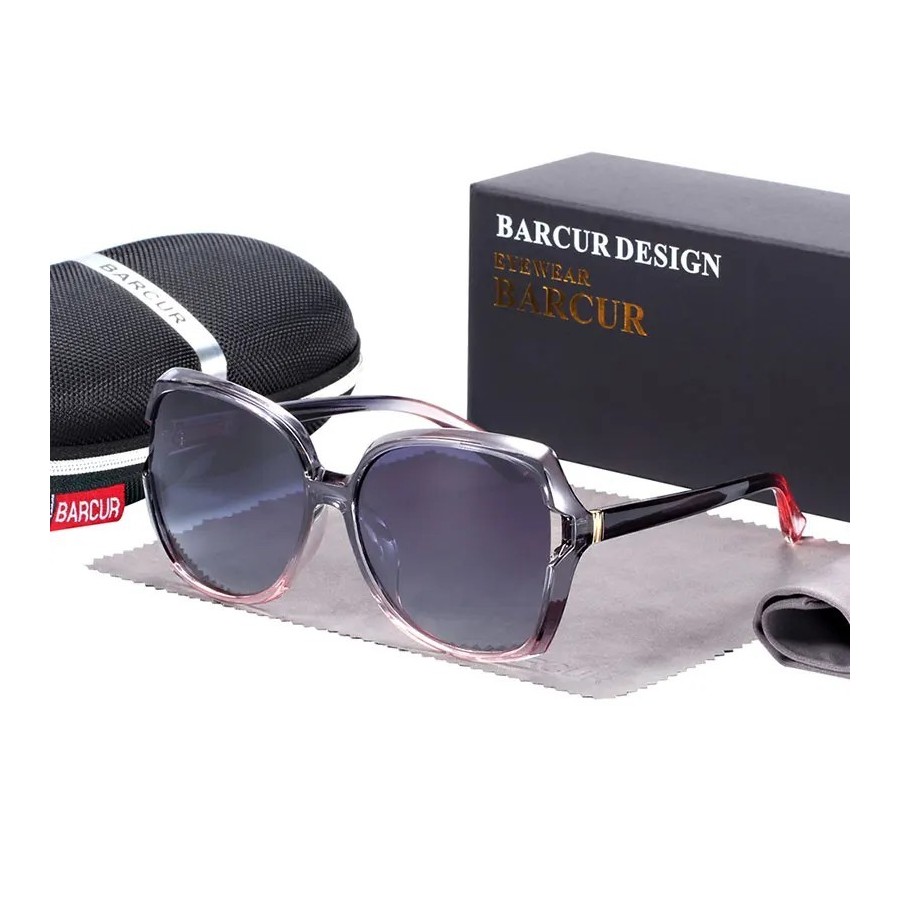 BARCUR gafas de sol TR90 de gran tamaño para mujer, gafas de sol polar BARCUR gafas de sol TR90 de gran tamaño para mujer, gafas de sol polar