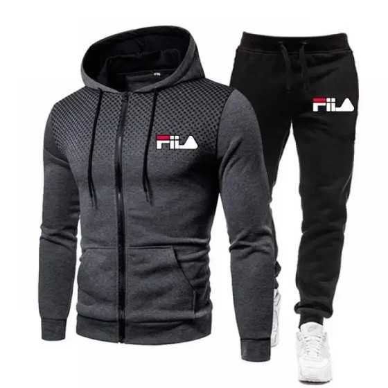 Conjunto de Sudadera con capucha y pantalones para hombre, chándal informal, chaqueta deportiva para correr, ropa deportiva para