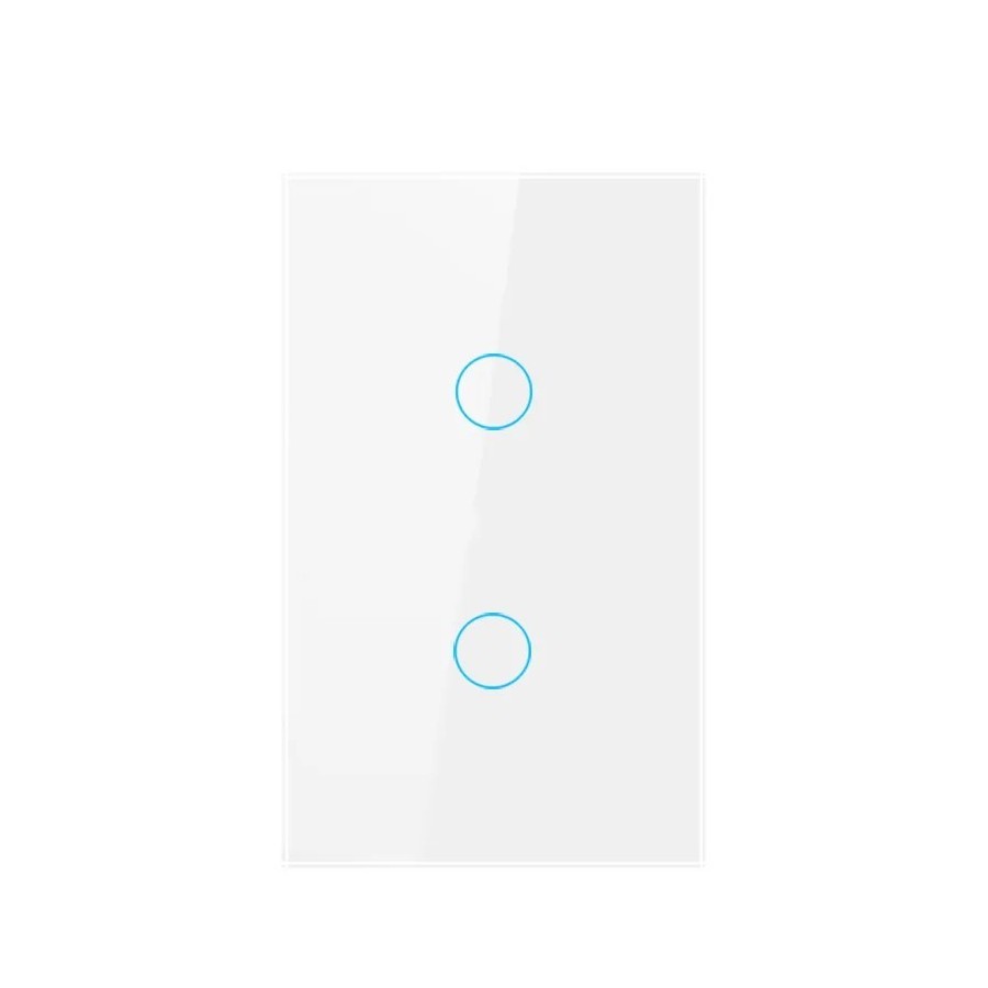 Interruptor inteligente con WiFi para pared, dispositivo inalámbrico c