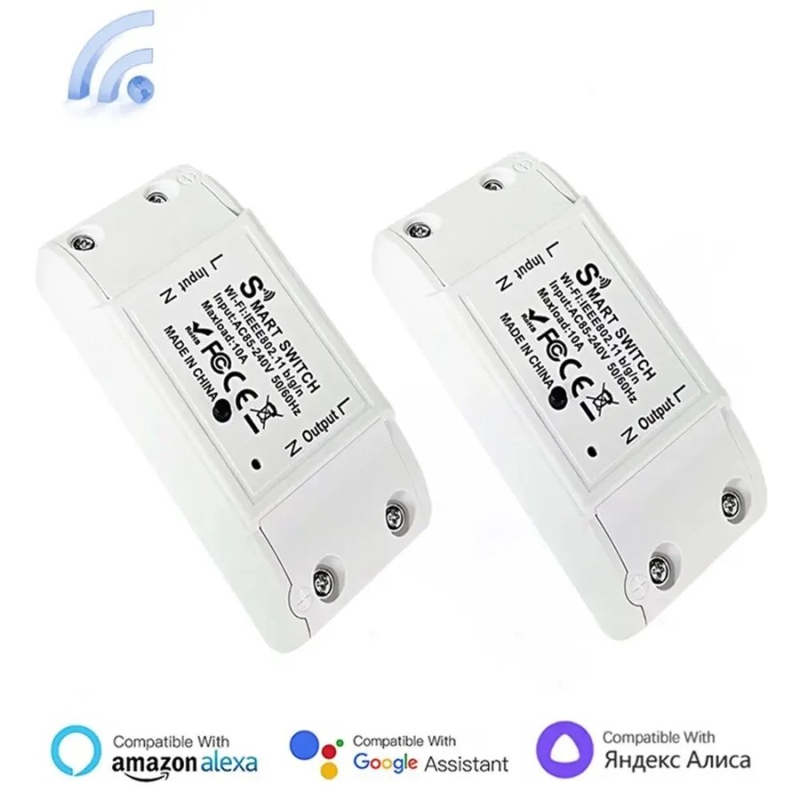 1 unidad WiFi interruptor de bricolaje inteligente control remoto inal