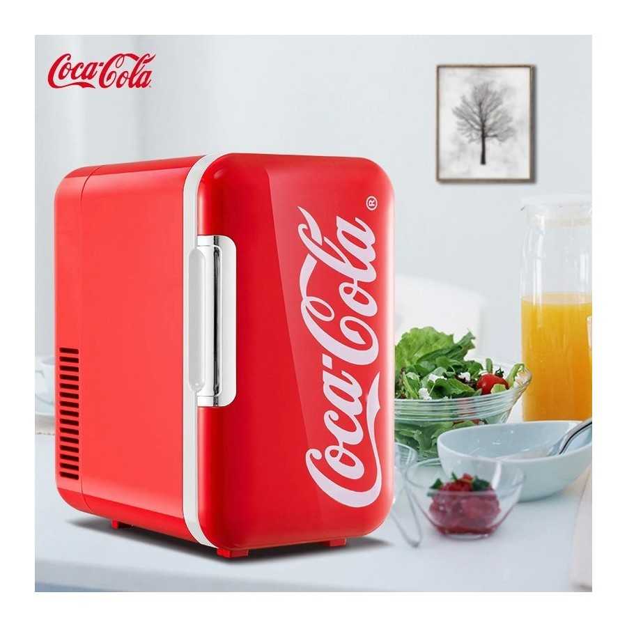 Mini refrigerador de Coca-Cola multifunción para el hogar y el coche, Mini refrigerador de Coca-Cola multifunción para el hogar y el coche,