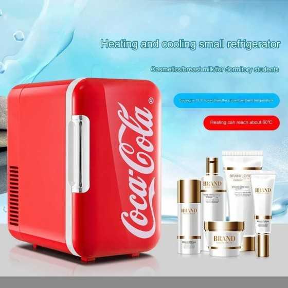 Mini refrigerador de Coca-Cola multifunción para el hogar y el coche, Mini refrigerador de Coca-Cola multifunción para el hogar y el coche,