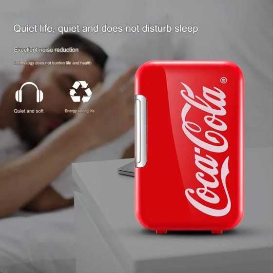 Mini refrigerador de Coca-Cola multifunción para el hogar y el coche, Mini refrigerador de Coca-Cola multifunción para el hogar y el coche,