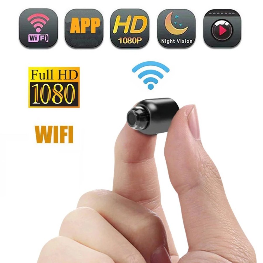 Minicámara HD 1080P con visión nocturna, Monitor de bebé, videocámara Minicámara HD 1080P con visión nocturna, Monitor de bebé, videocámara