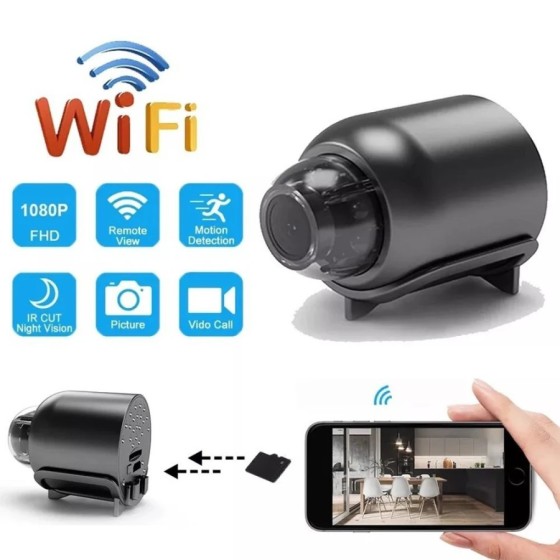 Minicámara HD 1080P con visión nocturna, Monitor de bebé, videocámara Minicámara HD 1080P con visión nocturna, Monitor de bebé, videocámara