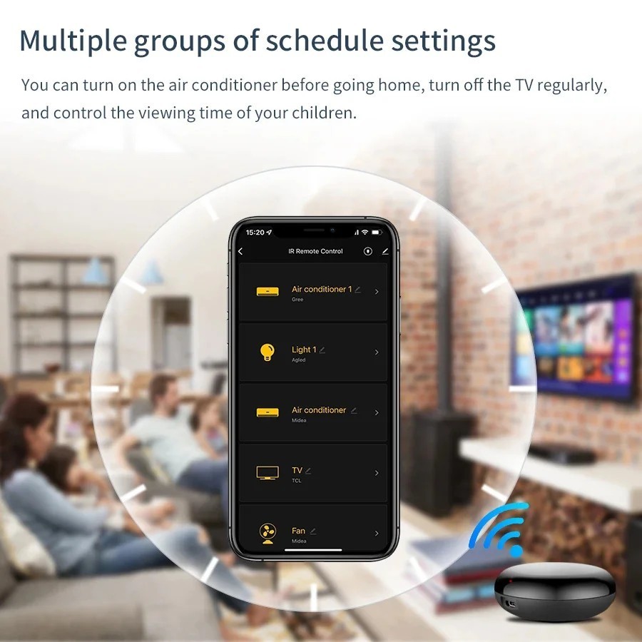 Control remoto Universal con Wifi para aire acondicionado, Control rem