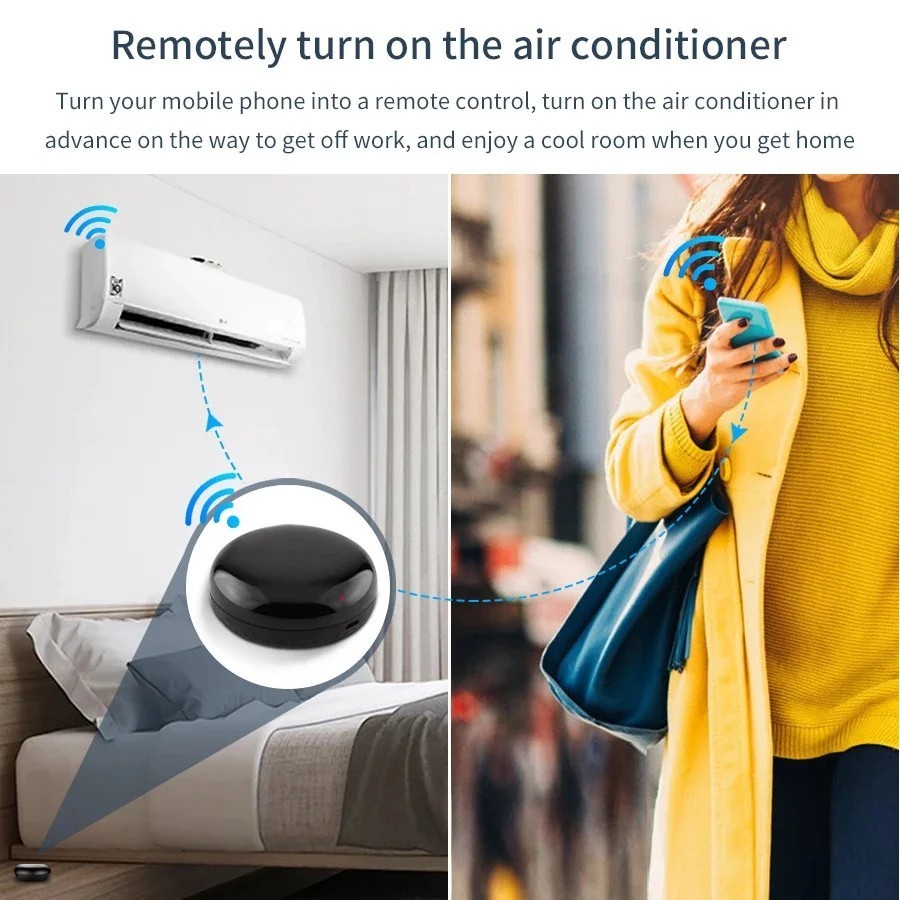 Control remoto Universal con Wifi para aire acondicionado, Control rem