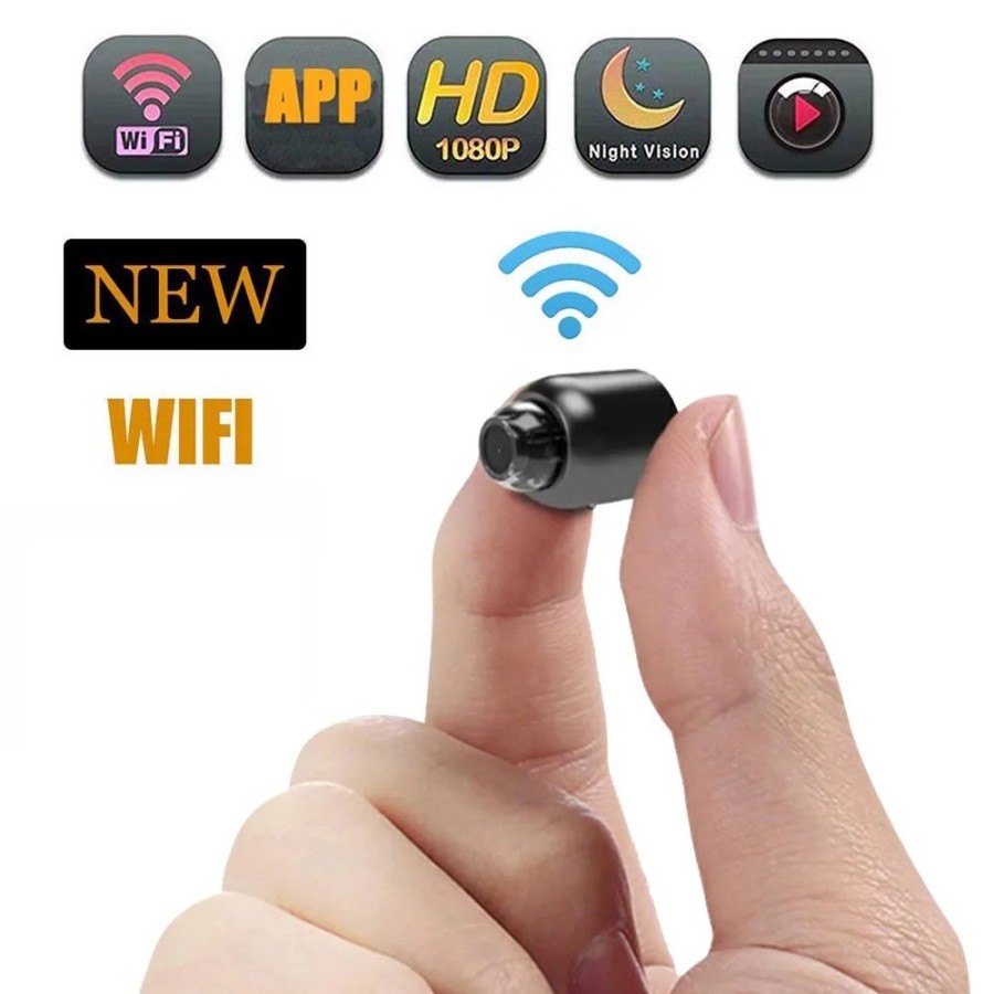 Minicámara HD de 1080P, videocámara IP inteligente para el hogar, con 