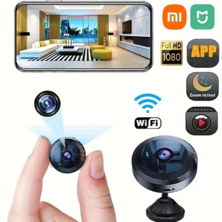 Minicámara A11 inalámbrica con WiFi, Monitor remoto de protección de seguridad, videocámaras, videovigilancia, Hogar Inteligente