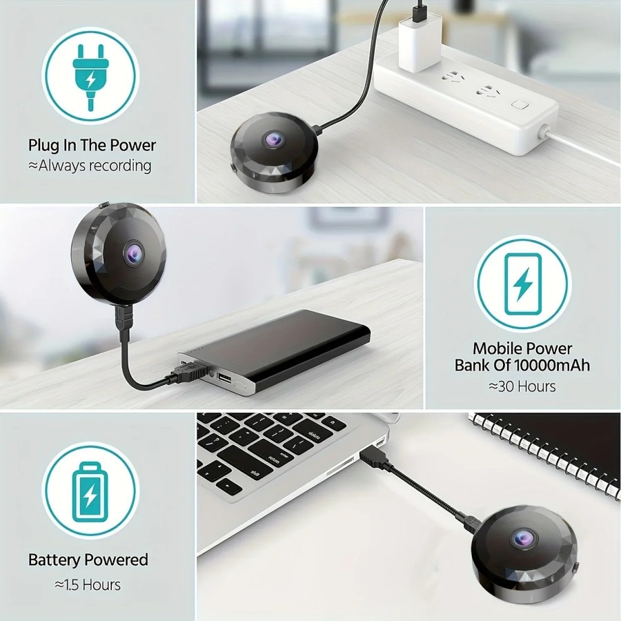 Minicámara A11 inalámbrica con WiFi, Monitor remoto de protección de s
