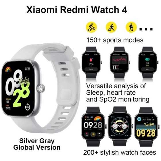 Xiaomi-reloj inteligente Redmi Watch 4, dispositivo con llamadas telef