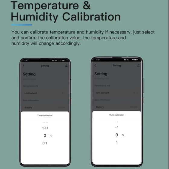 Tuya-Sensor inteligente de temperatura y humedad, higrómetro de termóm