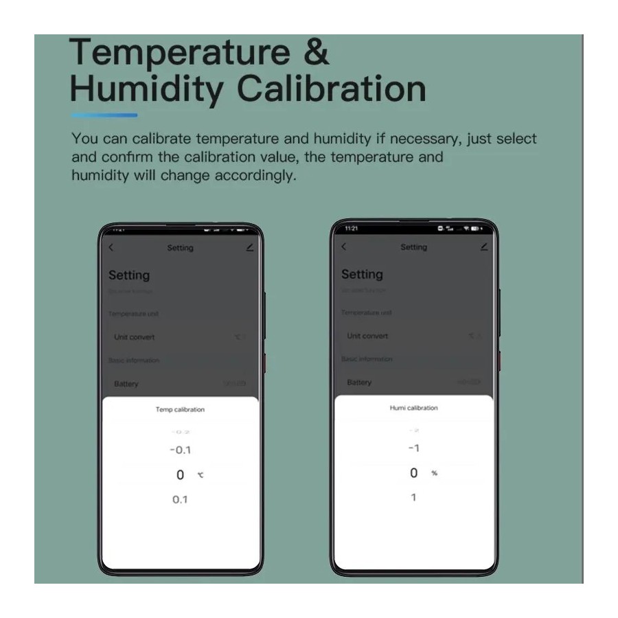 Tuya-Sensor inteligente de temperatura y humedad, higrómetro de termóm