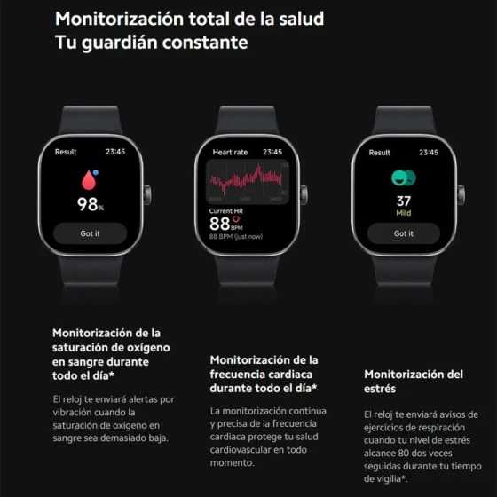 Xiaomi-reloj inteligente Redmi Watch 4, dispositivo con llamadas telef