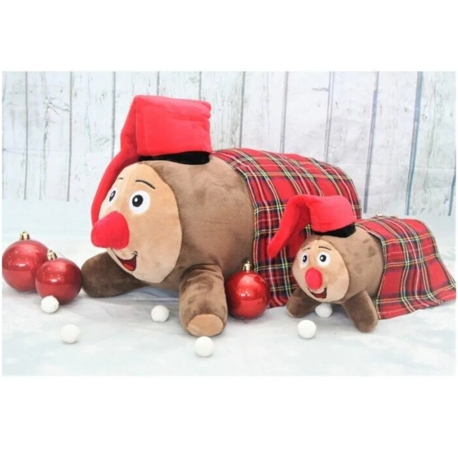 Caga Tió de Peluche Tronco, para Navidad, Reglo de Niños, infrarrojo, 