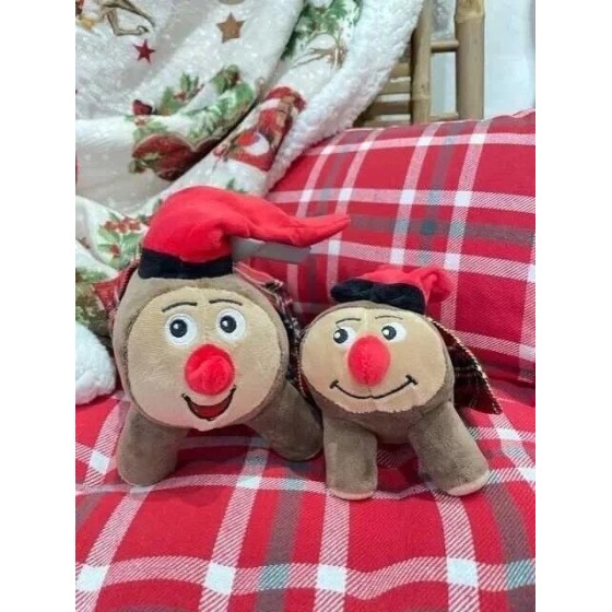 Caga Tió de Peluche Tronco, para Navidad, Reglo de Niños, infrarrojo, 