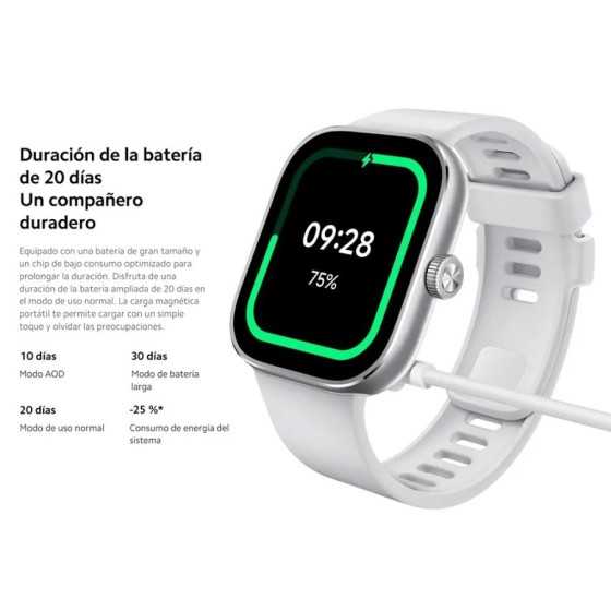 Xiaomi-reloj inteligente Redmi Watch 4, dispositivo con llamadas telef