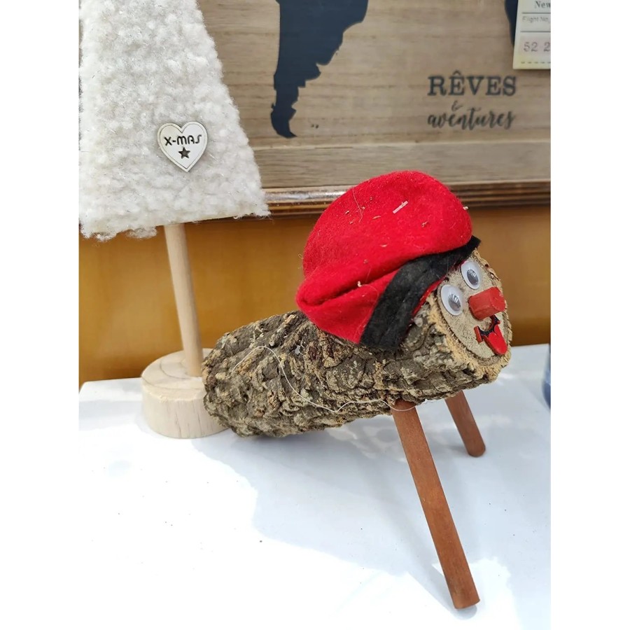 NQT Caga Tío Tronco de Navidad, Tío de Nadal - Cagatio Tronco Madera N
