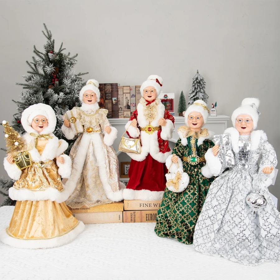 Muñeco de Papá Noel para decoración de Navidad, muñeco de Papá Noel, a