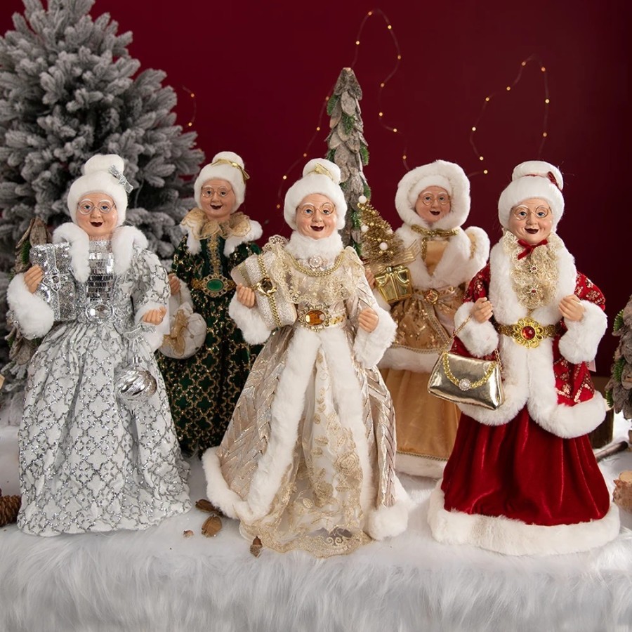 Muñeco de Papá Noel para decoración de Navidad, muñeco de Papá Noel, a