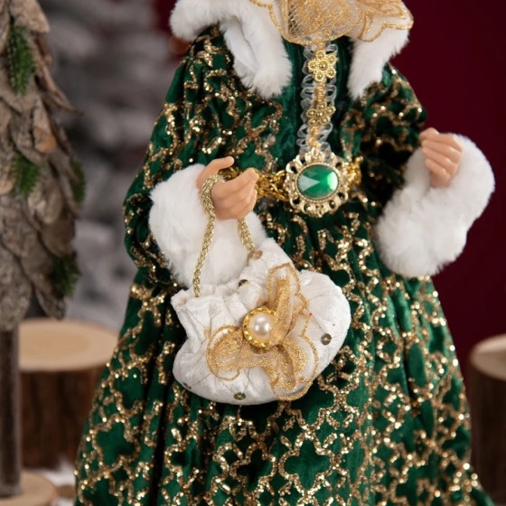 Muñeco de Papá Noel para decoración de Navidad, muñeco de Papá Noel, a