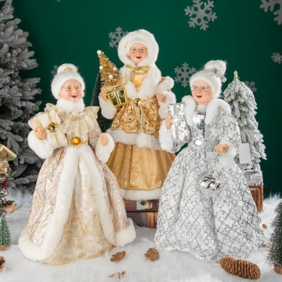 Muñeco de Papá Noel para decoración de Navidad, muñeco de Papá Noel, a