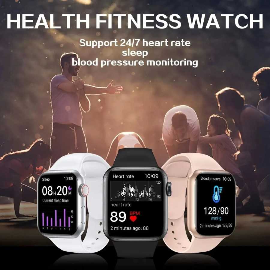 Reloj inteligente I8 Pro Max para hombre y mujer, pulsera con respuest