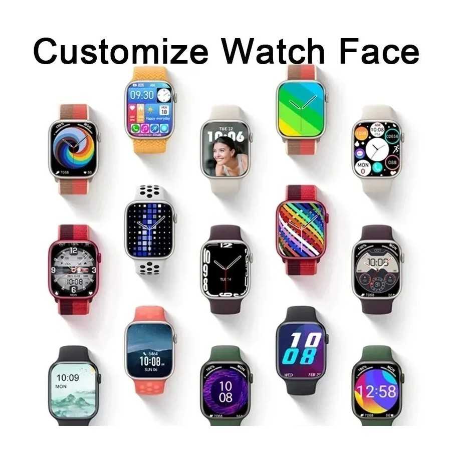 Reloj inteligente I8 Pro Max para hombre y mujer, pulsera con respuest