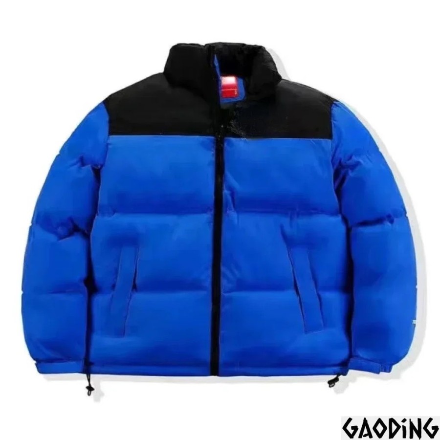 GODING acolchada-Chaqueta de algodón para hombre, abrigo cálido y grue