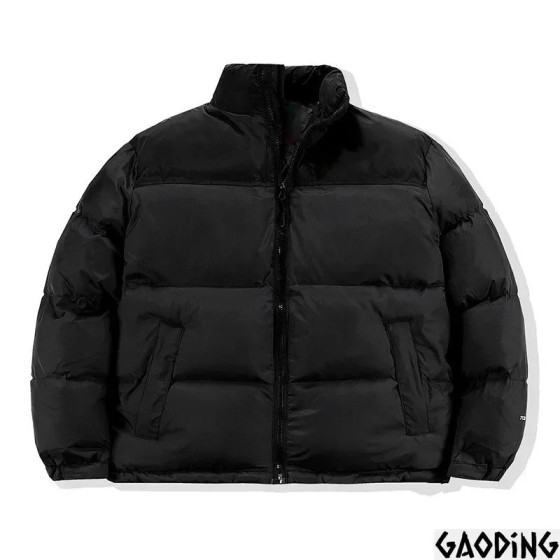 GODING acolchada-Chaqueta de algodón para hombre, abrigo cálido y grue