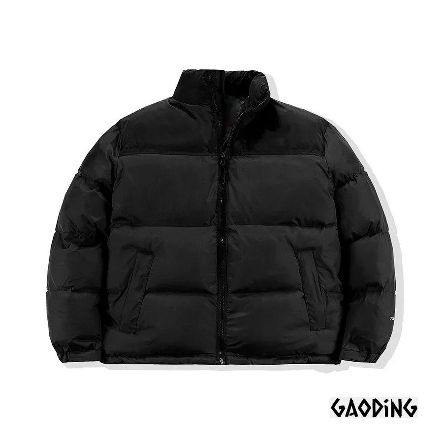 GODING acolchada-Chaqueta de algodón para hombre, abrigo cálido y grue
