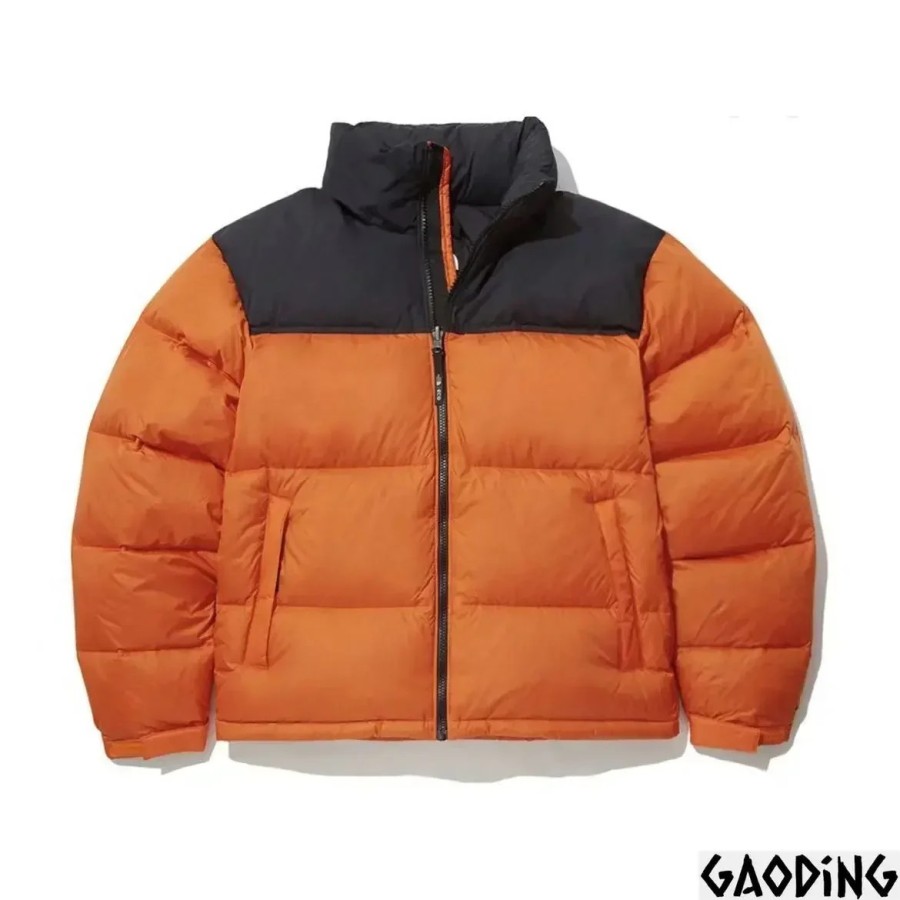GODING acolchada-Chaqueta de algodón para hombre, abrigo cálido y grue