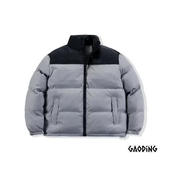 GODING acolchada-Chaqueta de algodón para hombre, abrigo cálido y grue
