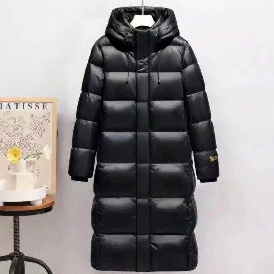 Chaqueta de plumón de pato blanco grueso con capucha para hombre y muj Chaqueta de plumón de pato blanco grueso con capucha para hombre y muj