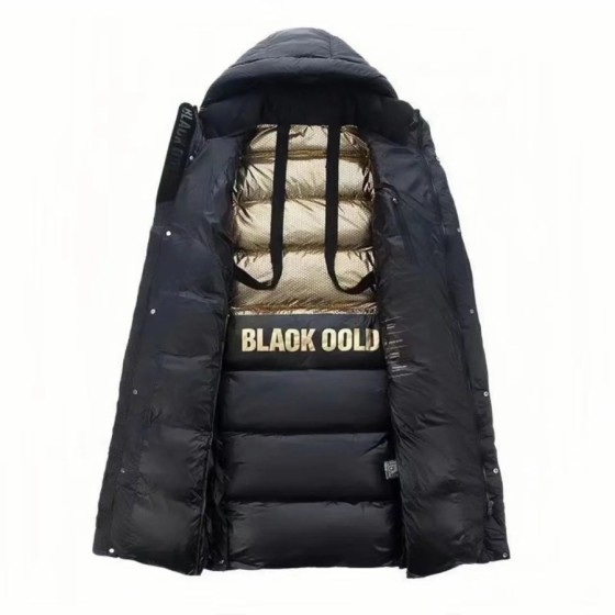 Chaqueta de plumón de pato blanco grueso con capucha para hombre y muj Chaqueta de plumón de pato blanco grueso con capucha para hombre y muj