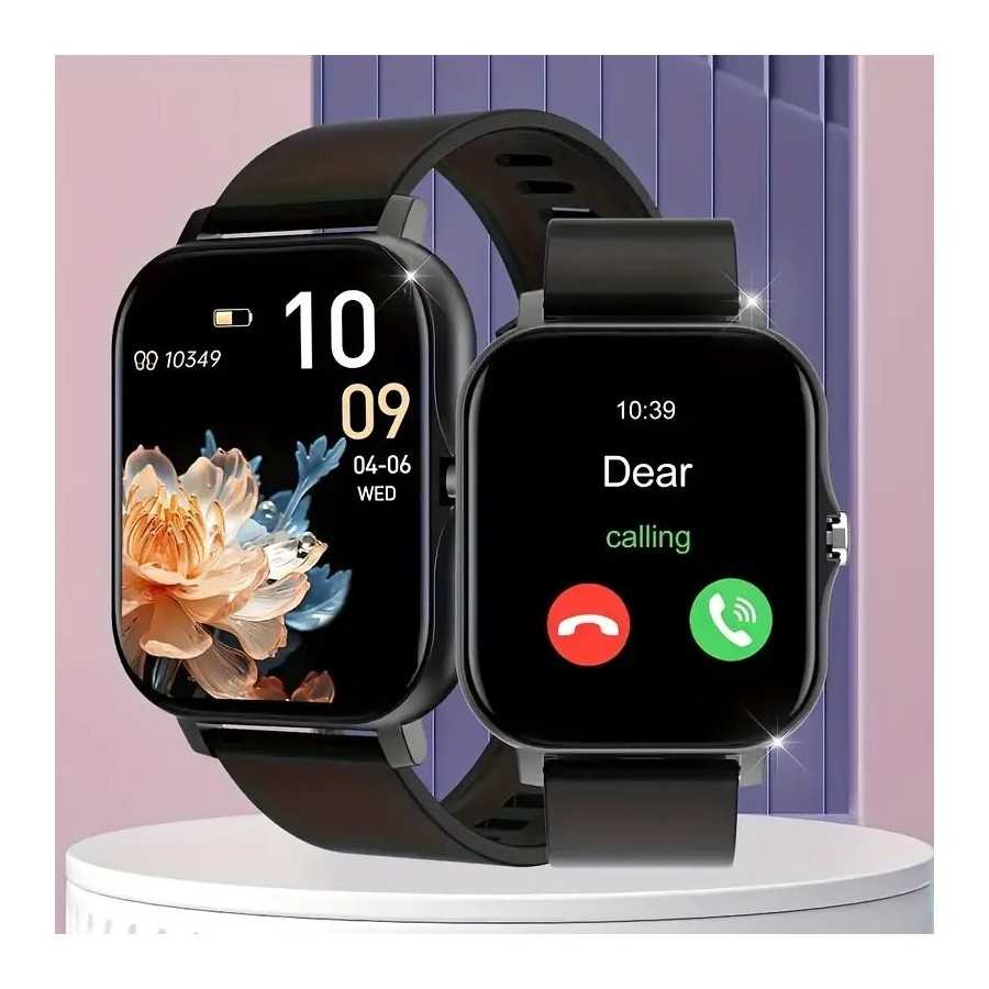 Reloj inteligente actualizado de 4,7 cm con pantalla táctil completa, marcación y respuesta de llamadas, llamadas inalámbricas Reloj inteligente actualizado de 4,7 cm con pantalla táctil completa, marcación y respuesta de llamadas, llamadas inalámbricas