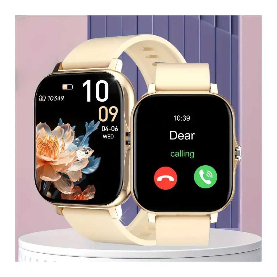 copy of Reloj inteligente actualizado de 4,7 cm con pantalla táctil completa, marcación y respuesta de llamadas, llamadas inal